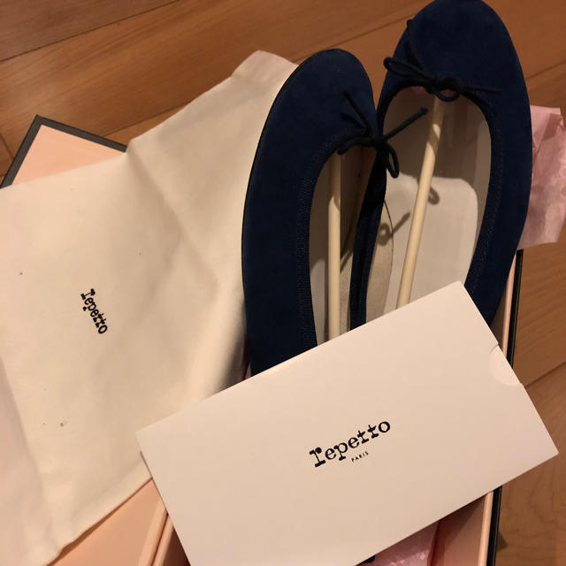 repetto(レペット)のレペット☆38.5 バレーシューズ24.5センチ レディースの靴/シューズ(バレエシューズ)の商品写真