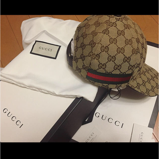 グッチ(Gucci)のGUCCI GGキャンパスベースボールキャップ(キャップ)