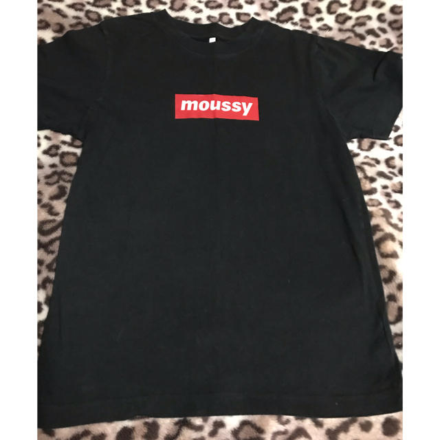 moussy(マウジー)のmoussy✩moussyﾛｺﾞ入りTｼｬﾂ✩ レディースのトップス(Tシャツ(半袖/袖なし))の商品写真