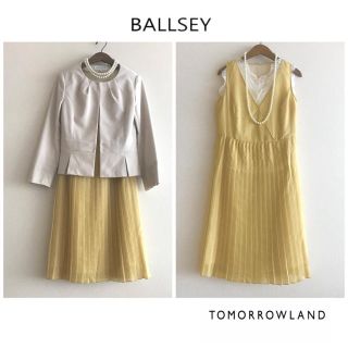 ボールジィ(Ballsey)のボールジィ    ★   カシュクール  ワンピース  プリーツスカート(ひざ丈ワンピース)