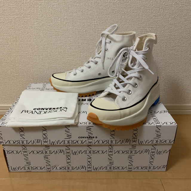 J.W.ANDERSON(ジェイダブリューアンダーソン)の24時間限定値下げ CONVERSE × JW Anderson 23.0 レディースの靴/シューズ(スニーカー)の商品写真