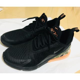 ナイキ(NIKE)のAir max 270 ブラック×迷彩ピンク26cm【値下げ期間中】(スニーカー)