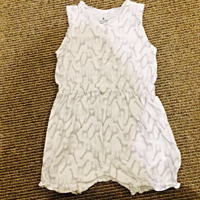 babyGAP(ベビーギャップ)の美品★GAPキリン柄カバーオール70cm キッズ/ベビー/マタニティのベビー服(~85cm)(カバーオール)の商品写真