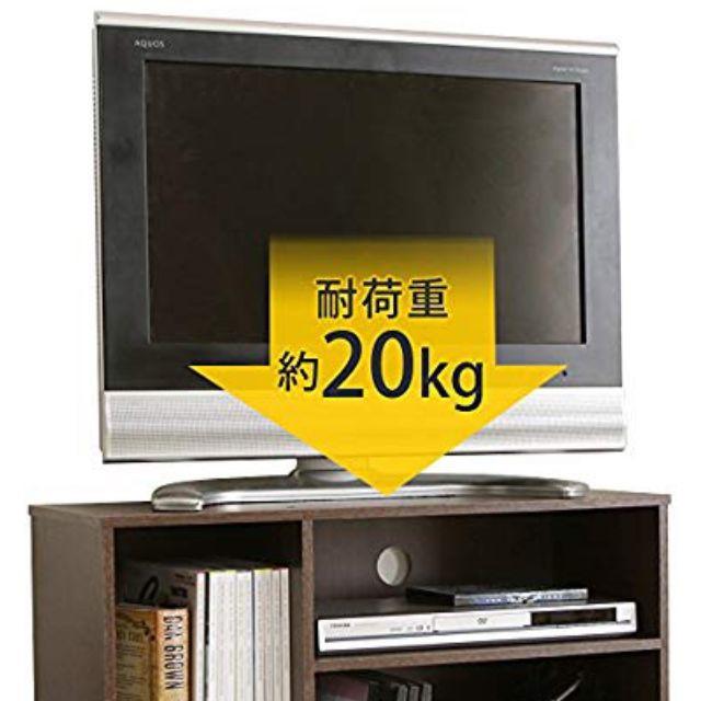 《送料無料》テレビ台 AVボード モジュールボックス オフホワイト インテリア/住まい/日用品の収納家具(リビング収納)の商品写真