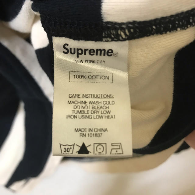 Supreme(シュプリーム)のsupreme ボーダーロンT M メンズのトップス(Tシャツ/カットソー(七分/長袖))の商品写真