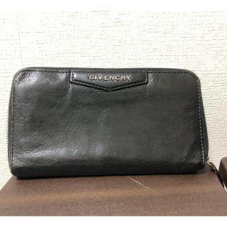 ジバンシィ(GIVENCHY)のGIVENCHY 長財布 ブラック ✨中古✨(長財布)