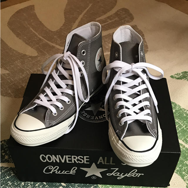 CONVERSE(コンバース)の新品 コンバース チャックテイラー 100周年記念モデル グレー★26cm レディースの靴/シューズ(スニーカー)の商品写真