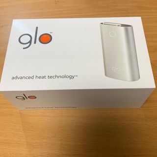 グロー(glo)のglo 中古品 シルバー(タバコグッズ)