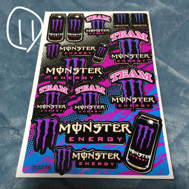 Monster Energy ステッカー まとめ売り！！ スポーツ/アウトドアのスノーボード(その他)の商品写真