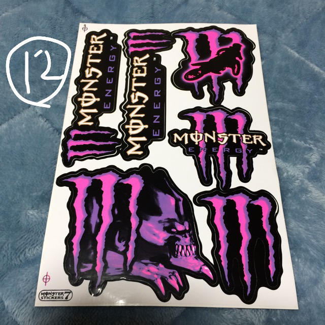 Monster Energy ステッカー まとめ売り！！ スポーツ/アウトドアのスノーボード(その他)の商品写真