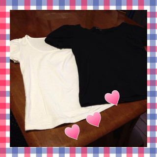 ♡シンプルTシャツ 2枚セット♡(Tシャツ(半袖/袖なし))