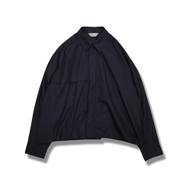 jieda trench shirts black