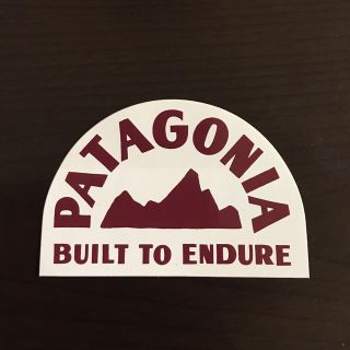 パタゴニア(patagonia)の【縦6cm横8.9cm】patagonia パタゴニア   公式ステッカー(ステッカー)