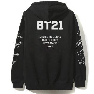 ボウダンショウネンダン(防弾少年団(BTS))のXL  Roll Call Black Hoodie(パーカー)