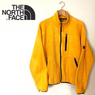 ザノースフェイス(THE NORTH FACE)の古着 ノースフェイス フルジップフリースジャケット イエロー アルマディラ(ブルゾン)