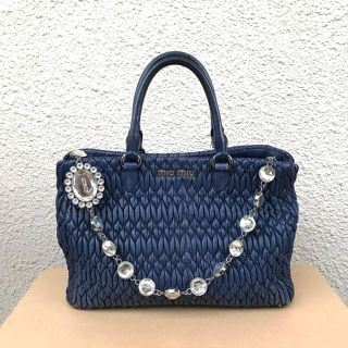 【新品・未使用】miumiu ナッパクリスタル　定価22万円