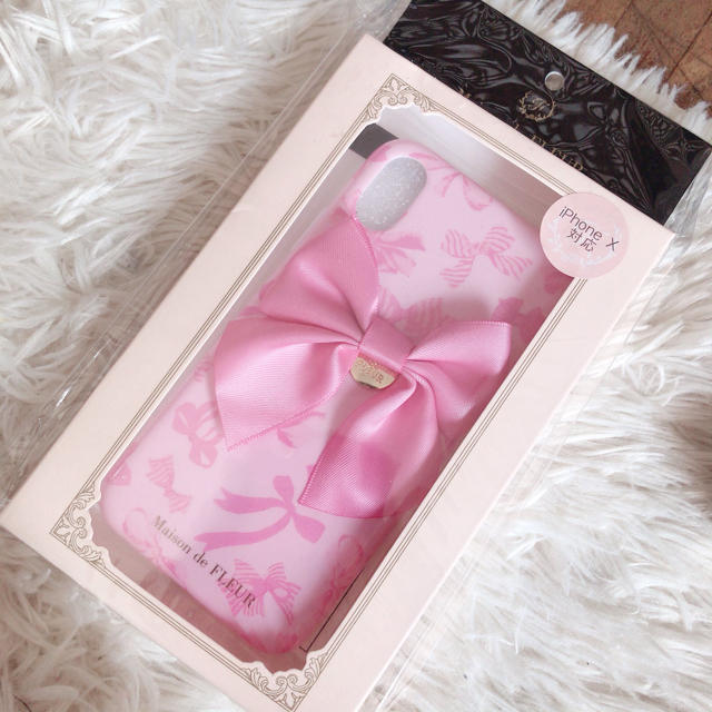 Maison de FLEUR(メゾンドフルール)のメゾンドフルール♡新品♡iPhoneカバー スマホ/家電/カメラのスマホアクセサリー(iPhoneケース)の商品写真