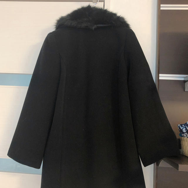 SNIDEL(スナイデル)のsnidel ブラックコート レディースのジャケット/アウター(ピーコート)の商品写真
