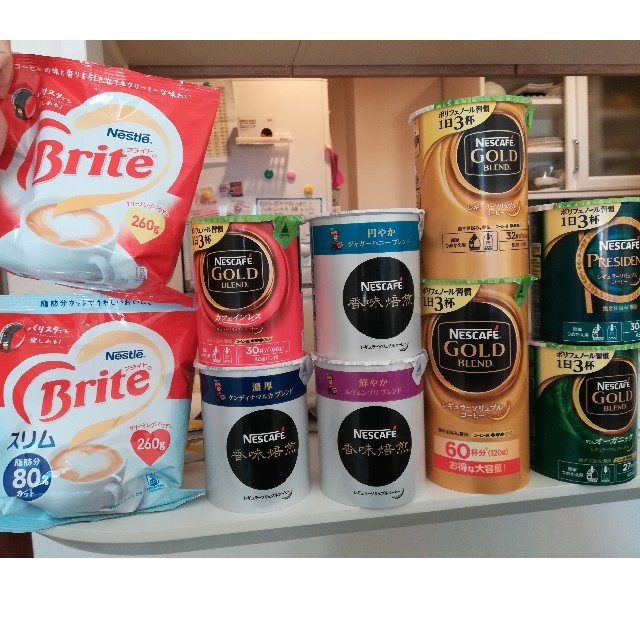 Nestle(ネスレ)のネスカフェ NESCAFE バリスタ  詰め替え エコシムテムパック  食品/飲料/酒の飲料(コーヒー)の商品写真