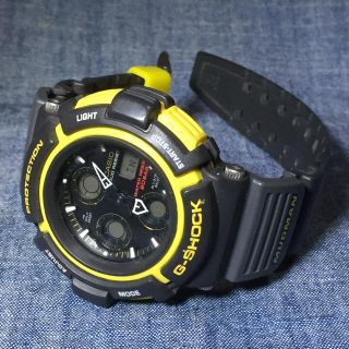 ジーショック(G-SHOCK)のCASIOカシオ G-SHOCK マッドマン MUDMAN AW-570 訳有り(腕時計(アナログ))