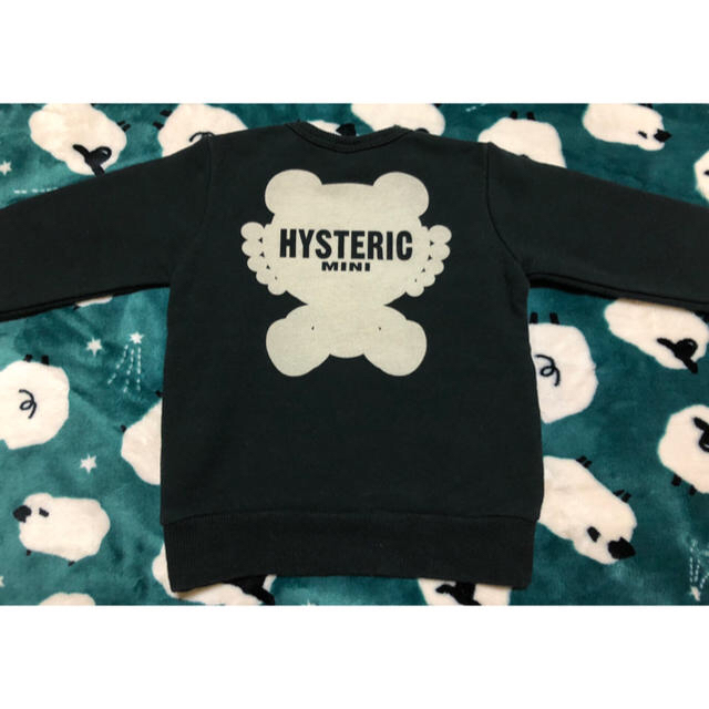 HYSTERIC MINI(ヒステリックミニ)の【美品】HYSTERIC MINI ヒステリックミニ テディ トレーナー キッズ/ベビー/マタニティのベビー服(~85cm)(トレーナー)の商品写真