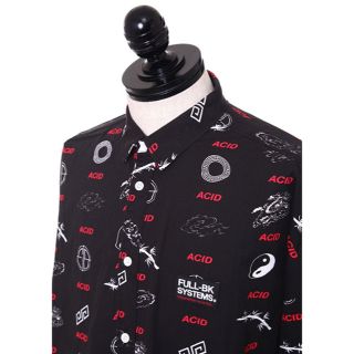 25,300円 FULL-BK フルビーケー ACID CHINA SHIRT - シャツ