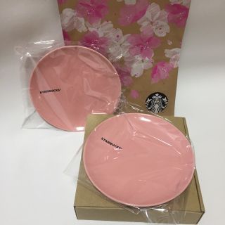 スターバックスコーヒー(Starbucks Coffee)のレア！非売品☆プレート2枚セット(食器)