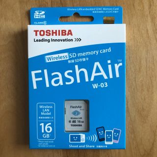 トウシバ(東芝)のFlash Air 16GB （TOSHIBA）(PC周辺機器)