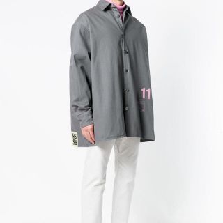 正規品 18aw raf simons オーバーサイズシャツ  新品ラフシモンズ