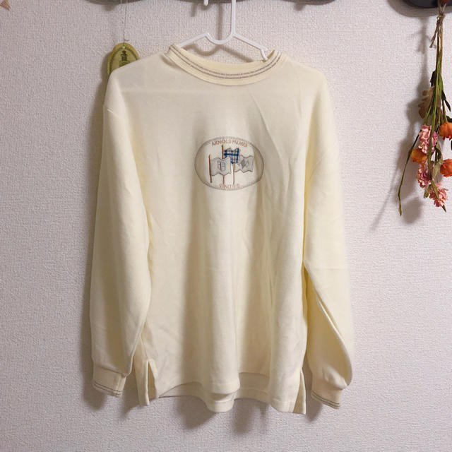 merry jenny(メリージェニー)の刺繍 フラッグ  古着 トレーナー レディースのトップス(トレーナー/スウェット)の商品写真