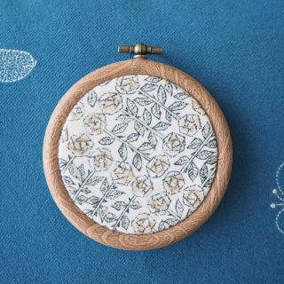 ミナペルホネン(mina perhonen)のファブリック 刺繍枠 壁掛け セット(インテリア雑貨)