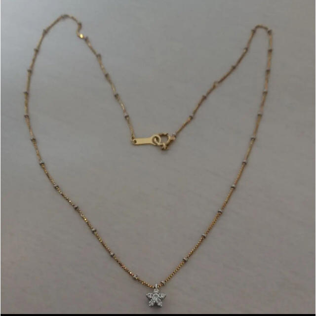 タサキ   tasaki  18k  18金 ダイヤモンド スター ネックレス 2