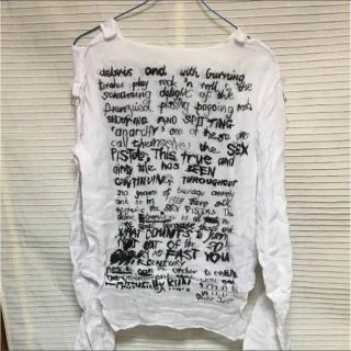666 - ガーゼシャツ セディショナリーズ 666 Sサイズ 白の通販 by