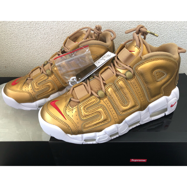 シュプテン、supreme×AIR MORE UPTEMPOスニーカー