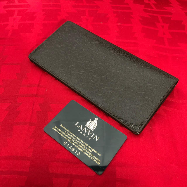 美品 LANVIN ランバン 長財布 正規品