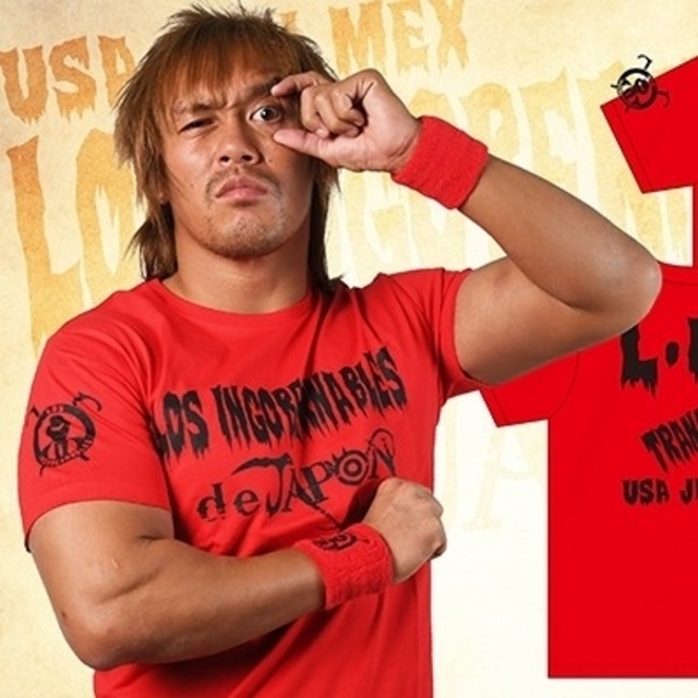 新日本プロレス　ロスインゴベルナブレスデハポン　LIJ USA Tシャツ　新品