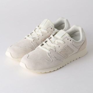 ニューバランス(New Balance)の★☆専用new balance スウェードスニーカー オフホワイト白25.5(スニーカー)