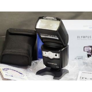 オリンパス(OLYMPUS)のオリンパスOLYMPUS FL-600R超美品メーカー保証あり(ストロボ/照明)