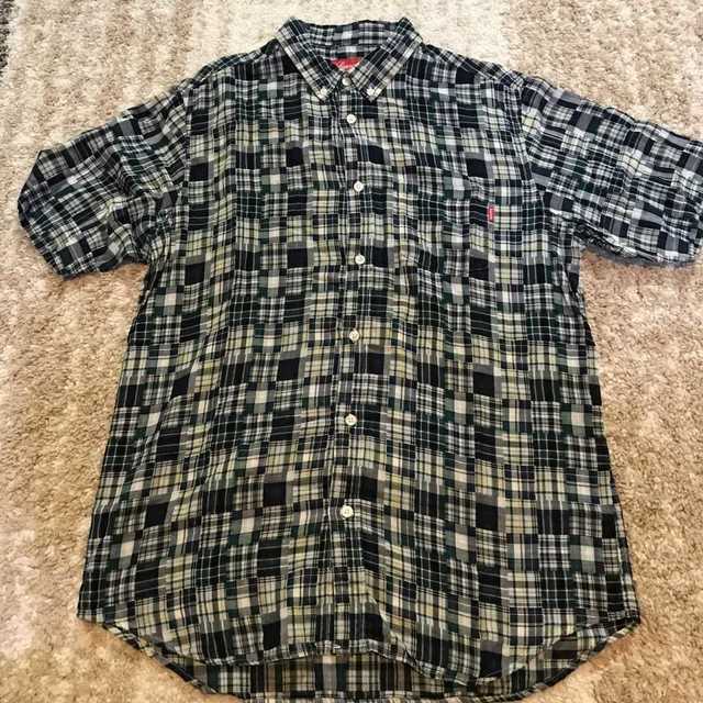 Supreme(シュプリーム)のSupreme Short Sleeve Button Up Shirts青緑L メンズのトップス(シャツ)の商品写真