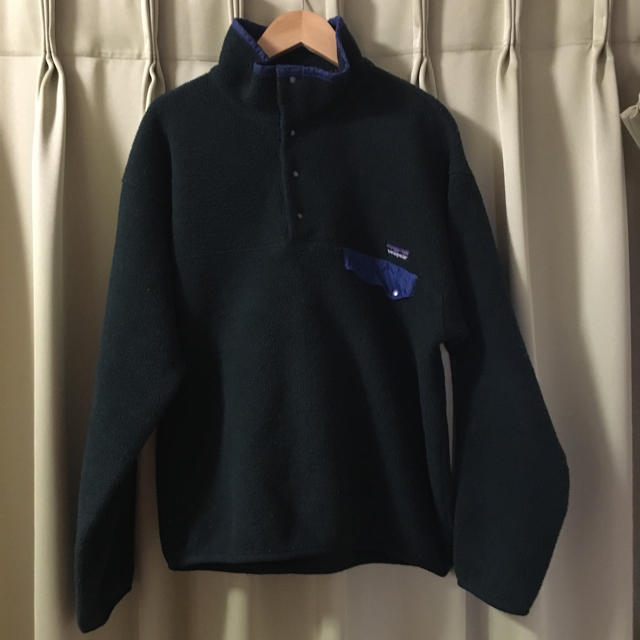 希少 雪無しタグ patagonia スナップT