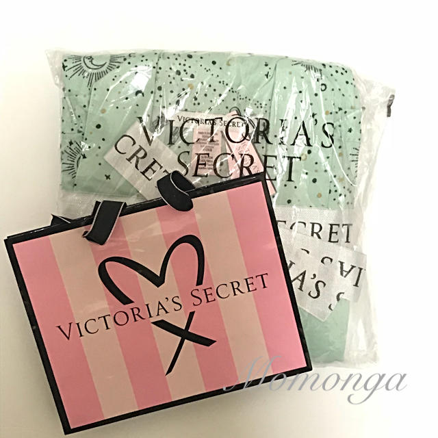 Victoria's Secret(ヴィクトリアズシークレット)の新品 ヴィクトリアシークレット パジャマ ユニコーン 柄 ミントグリーン S レディースのルームウェア/パジャマ(パジャマ)の商品写真