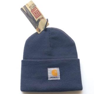 カーハート(carhartt)の送料無料!Carhartt ニットキャップ ブルーストーン 新品【BS2】(ニット帽/ビーニー)