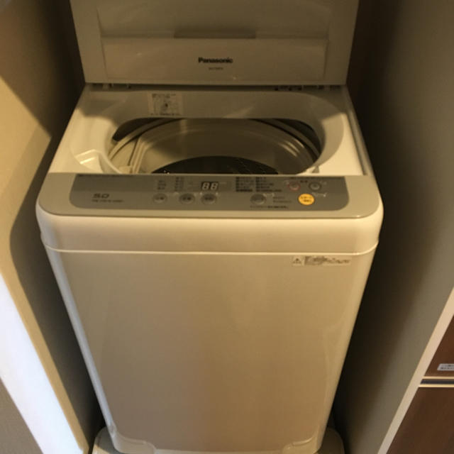 贈る結婚祝い Panasonic - シルバー] 5kg [全自動洗濯機 NA-F50B10-S パナソニック 洗濯機