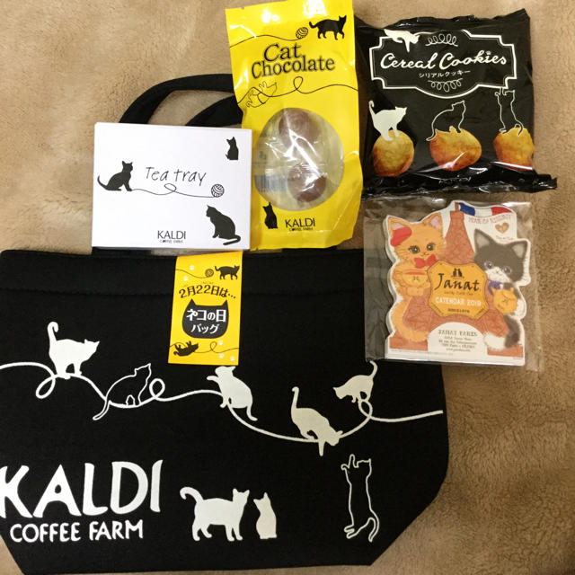 KALDI(カルディ)のカルディ猫の日バック レディースのバッグ(トートバッグ)の商品写真