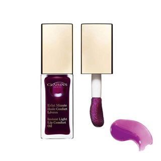 クラランス(CLARINS)のクラランス コンフォート リップオイル 7ml  限定発売　08 ブラックベリー(リップケア/リップクリーム)