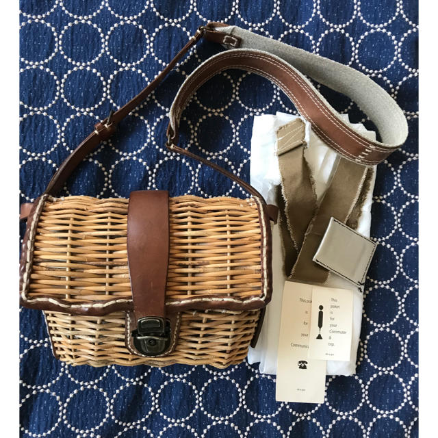 mina ebagos オイルショルダーかごポシェット 人気の通販 by na|ミナペルホネンならラクマ perhonen - エバゴス 超激得安い
