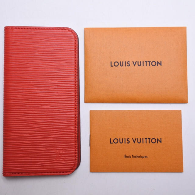 LOUIS VUITTON - ルイヴィトン　携帯ケース　フォリオ　IPHONE 6 6S エピ　レッド　正規の通販 by ごとく's shop｜ルイヴィトンならラクマ