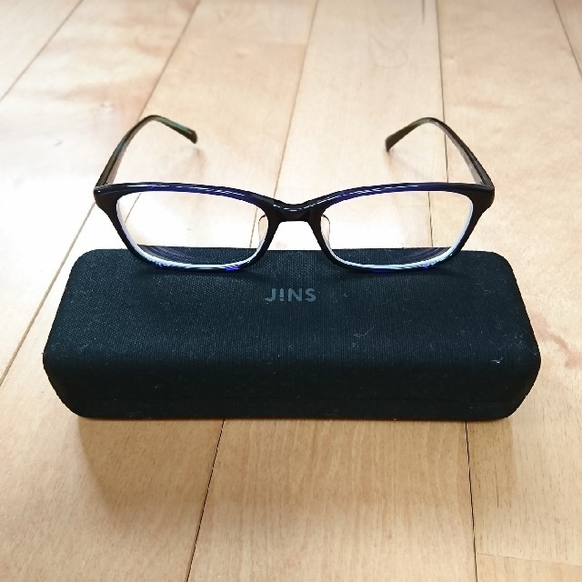 JINS(ジンズ)のJINS 度入りメガネ レディースのファッション小物(サングラス/メガネ)の商品写真