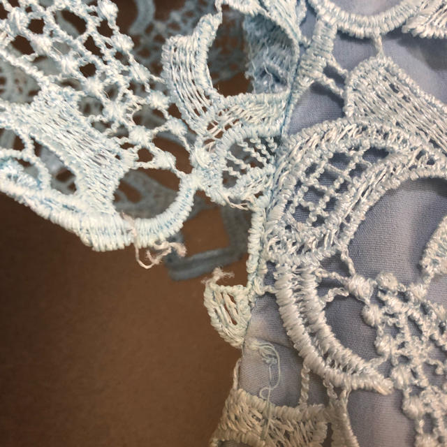 ドレス⭐️ライトブルー レディースのフォーマル/ドレス(ミディアムドレス)の商品写真