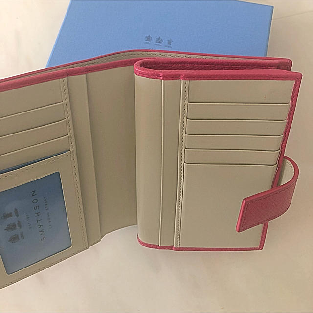 Smythson(スマイソン)のスマイソン  コンパクトウォレット レディースのファッション小物(財布)の商品写真